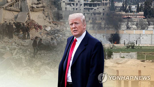 트럼프 “시리아에 미사일 날아갈 것”…러시아에 경고 (CG)