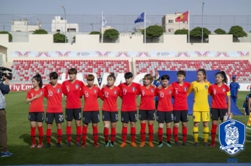 베트남전 당시 여자 축구 대표팀[대한축구협회 제공]