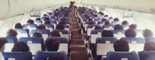 승무원 올린 논란의 사진 [SNS 캡처]