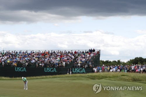작년 US오픈 골프대회 모습.(EPA=연합뉴스)