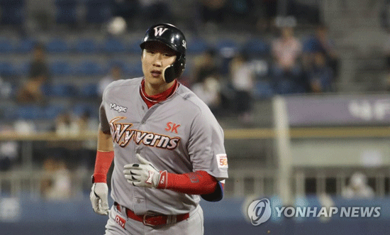 SK 와이번스 김동엽 [연합뉴스 자료사진]