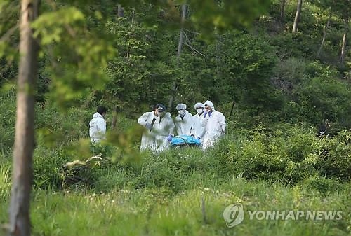 강진 야산서 실종 여학생 시신 수습 [연합뉴스 자료사진]