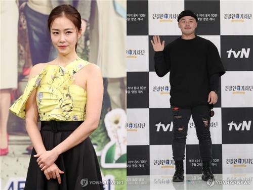 홍수현(왼쪽)과 마이크로닷