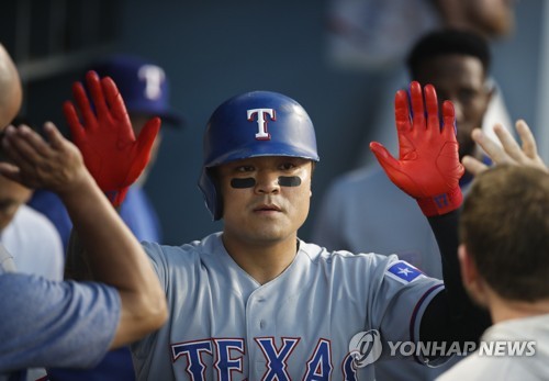 텍사스 레인저스 추신수. [AP=연합뉴스 자료사진]
