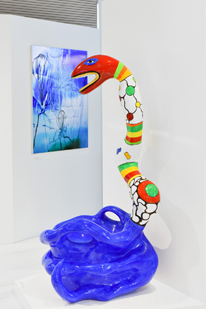 앞서 6월 스위스 바젤에서 열린 아트바젤의 마농 베르텐뤽 작품.