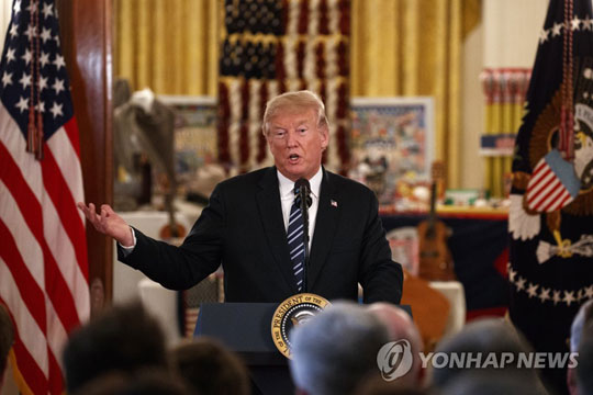 도널드 트럼프 미국 대통령 [AP=연합뉴스]