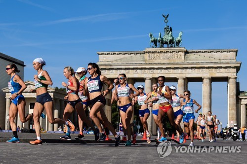 유럽육상선수권대회 마라톤 경기 [EPA=연합뉴스]