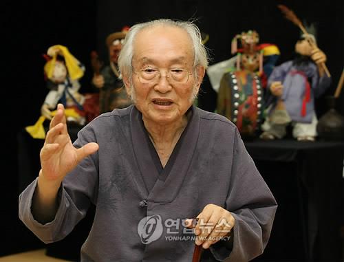 생전 심우성 선생 [연합뉴스 자료사진]