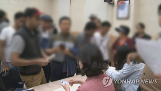 제주 예멘난민 신청자 [연합뉴스TV 제공]