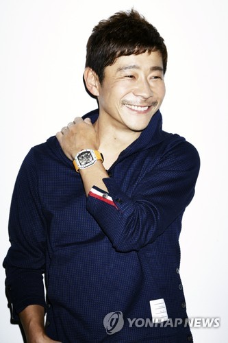 일본 억만장자 마에자와 유사쿠[EPA/SOTHERBY‘S=연합뉴스 자료사진]