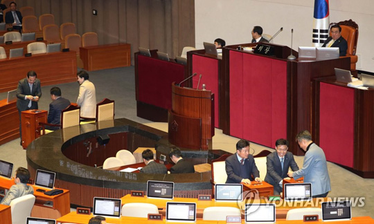 국회 본회의 [연합뉴스]