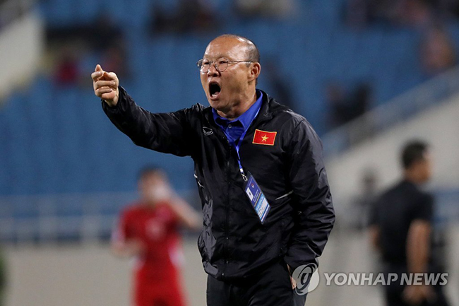 박항서 베트남 축구대표팀 감독[연합뉴스 자료 사진]