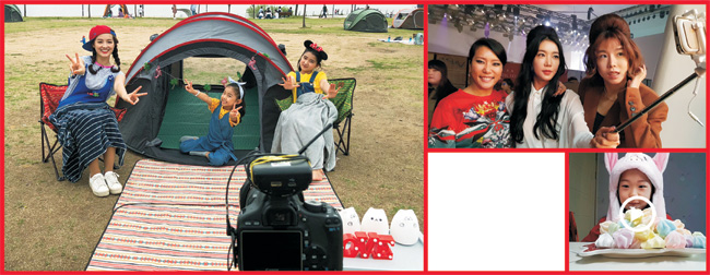 유튜브를 통해 수익을 창출하는 크리에이터들이 늘어나고 있다. 리포터 겸 가수였던 하지혜는 ‘지혜랑 고고’ 채널에서 국내 여행지를 소개하고 있고(왼쪽 사진), 모델 출신 권은진은 헬스 관련 방송으로 호응을 얻고 있다(오른쪽 위). 초등학생 유튜버 띠예는 귀를 자극하는 ASMR ‘먹방’으로 큰 인기를 누리고 있다.