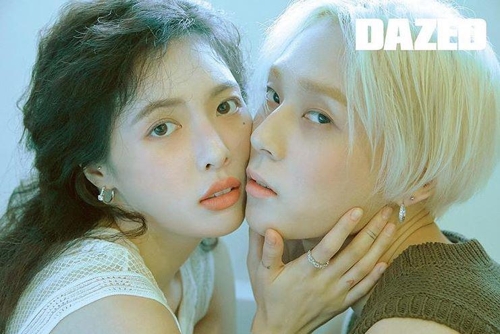 현아와 이던(오른쪽) 커플 [데이즈드 제공=현아 인스타그램 캡처]