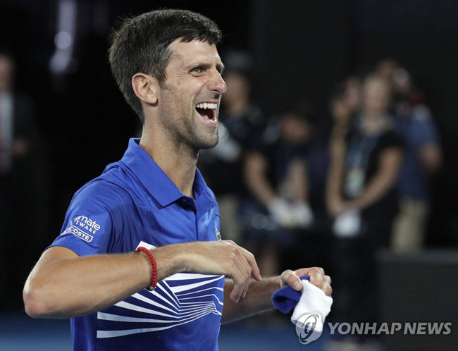노바크 조코비치[AP=연합뉴스]