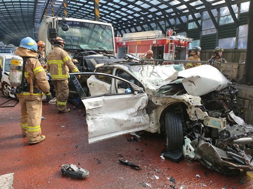 사고 현장[경기도소방재난본부 제공]