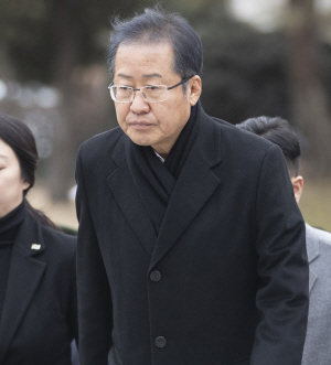 전날 자유한국당 당대표 출마를 선언했던 홍준표 전 대표가 31일 오전 동작구 국립서울현충원의 현충탑을 참배하고 있다.  연합뉴스