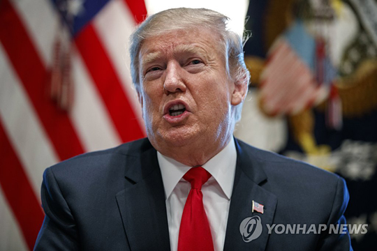 도널드 트럼프 미국 대통령 [AP=연합뉴스 연합뉴스 자료사진]