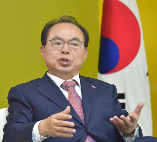 <2019년 광역단체장에게 듣는다>“철도·항만·공항 ‘트라이 포트’ 구축… 동북아 해양수도로 비상”