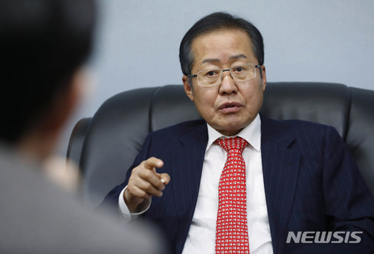 【서울=뉴시스】홍준표 전 자유한국당 대표. 2019.01.31.