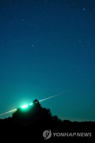 헝가리 하늘에서 포착된 화구(fireball) [자료사진] [EPA=연합뉴스]