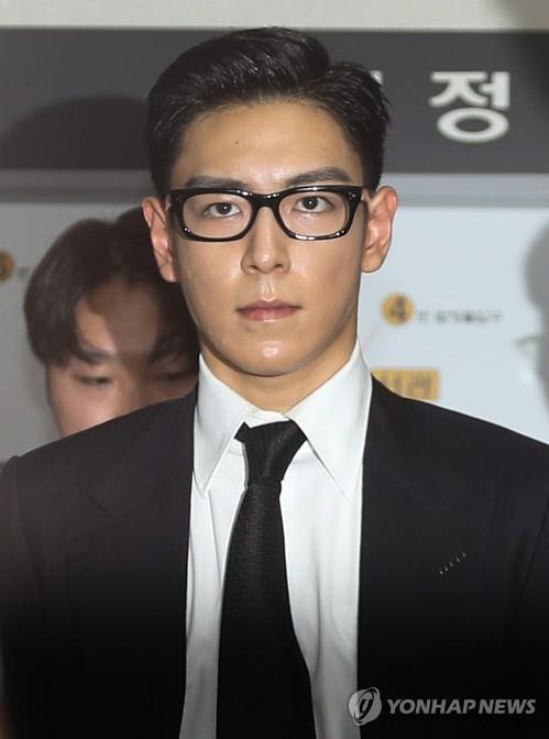 그룹 빅뱅의 멤버 탑[연합뉴스 자료 사진]