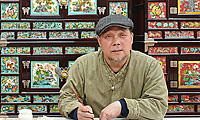 <우리 시대 무형문화재를 찾아>“소뿔을 0.023㎜ 두께로 깎아… 문양 한점 완성할 때마다 희열”