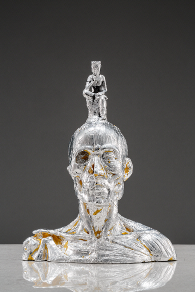 고봉수, death-life, 300×200×450㎜, 혼합재료, 2017