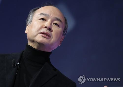 손정의 일본 소프트뱅크 회장[연합뉴스 자료사진]