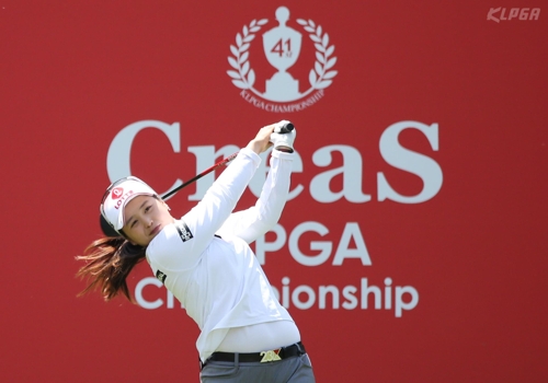 최혜진의 티샷 [KLPGA 제공]