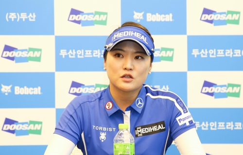 샷 감각이 돌아왔다고 밝히는 유소연.[KLPGA 제공]