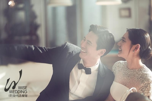 추자현-위샤오광 웨딩화보 [와이즈웨딩 제공]