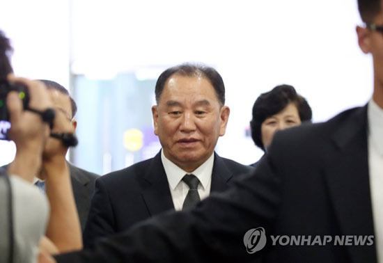 김영철 북한 노동당 부위원장[연합뉴스 자료사진]