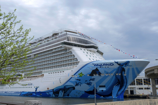 8일 프랑스 칸에서 스페인 마요르카섬 팔마로 향하던 지중해 크루즈선 ‘노르웨이지언 에픽’호에서 한국인 여성이 실종됐다. 해당 선박과 스페인 해난구조대가 긴급 수색에 나섰으나 발견하지 못했다. 사진은 과거 미국 뉴욕항에 정박한 노르웨이지언 에픽호의 모습.  뉴시스