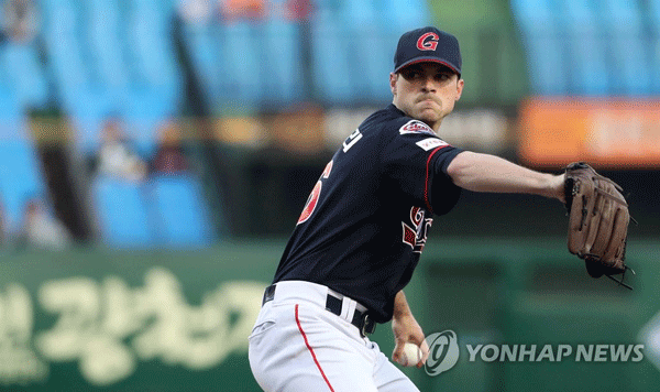 롯데 레일리[연합뉴스 자료사진]