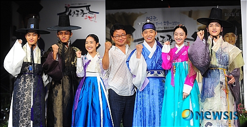 【서울=뉴시스】 드라마 ‘성균관 스캔들’ 제작발표회, 2010년 8월17일