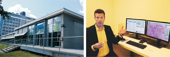 < AI 글로벌 최전선을 가다 >조직검체 슬라이드 분석… 癌세포수·진행단계 ‘완벽 진단’