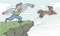 <김대균의 비즈니스 영어 표현과 단어>go on a wild goose chase (헛된 꿈을 이루려고 계속 시도하다)