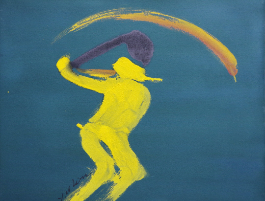 왜 이러지는 드라이버의 또 다른 이름이 됐다. 왜 이러지의 알고리즘은 자신만이 안다. 2019년 작.  김영화 화백