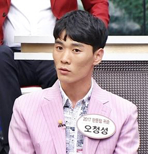 지난 5월 19일 방송된 TV CHOSUN ‘모란봉 클럽’에 출연한 오청성 씨. TV CHOSUN 화면 캡처