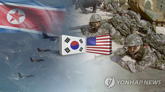 北, 한미훈련 반발 담화…“새로운 길 모색할 수도” (CG)[연합뉴스TV 제공]