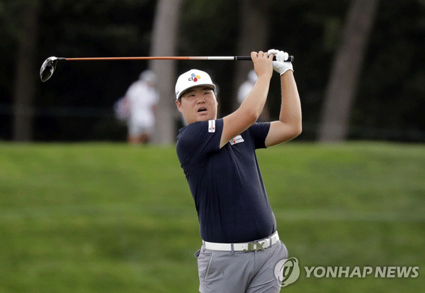 임성재의 경기 모습. [AP=연합뉴스]