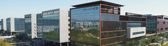 17만㎡ 규모에 20개의 연구동을 품고 있는 LG사이언스파크 전경. LG 경쟁력의 원천이자, 산실이다.  LG 제공