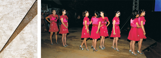 제10회 일우사진상 수상작인 박형렬의 ‘Figure Project Earth’(왼쪽 사진), 이동근의 아리랑 예술단 연작 시리즈.  대한항공 제공