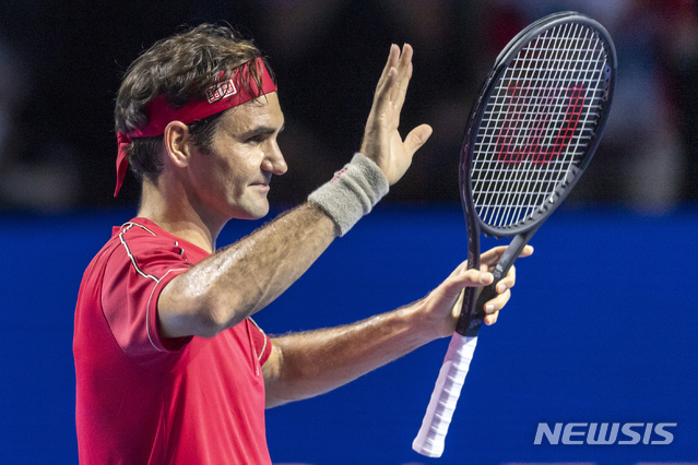 로저 페더러【바젤=AP/뉴시스 자료사진】