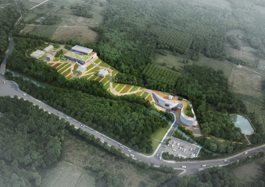 2021년 12월 준공 예정인 ‘제주 국가생약자원관리센터’ 조감도.