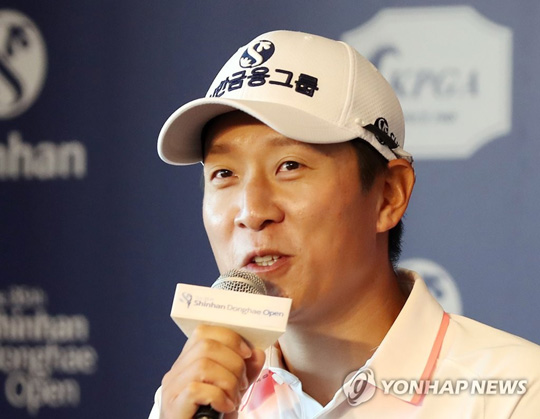 2019년 9월 신한동해오픈에 출전한 김경태. [연합뉴스 자료사진]