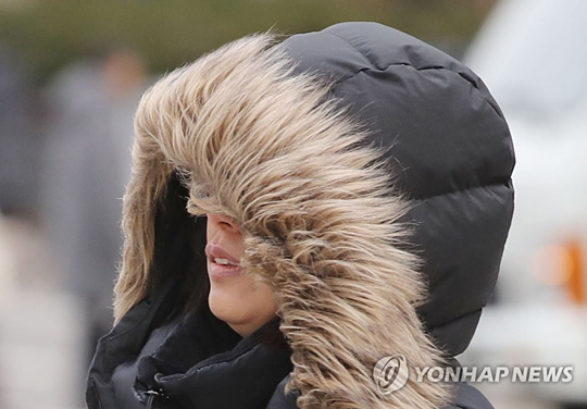 출근길 추위 [연합뉴스 자료사진]