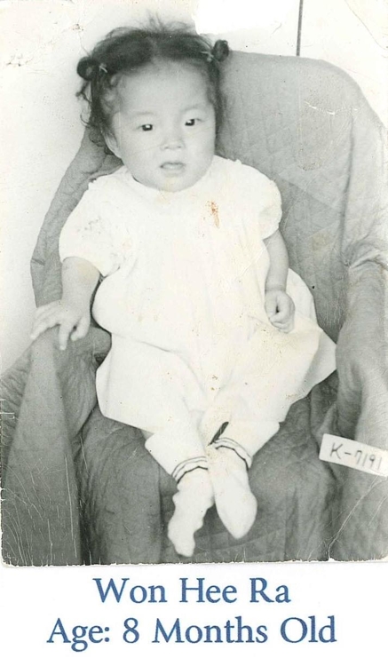 원희라 씨 어린 시절 모습 [아동권리보장원 제공]