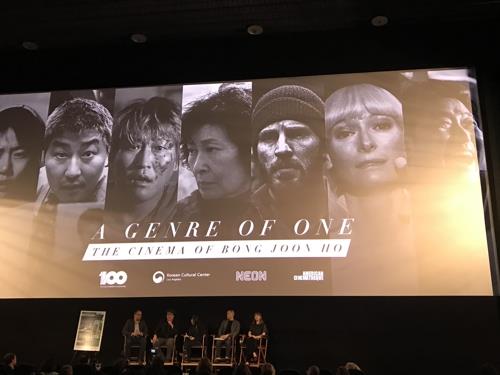 봉준호 감독이 연출한 주요 영화(로스앤젤레스=연합뉴스) 옥철 특파원